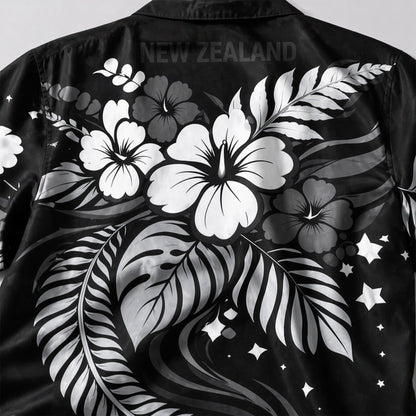 New Zealand World Cup 2026 Floral Hawaiian Shirt PVT02 DATND LBN 90526