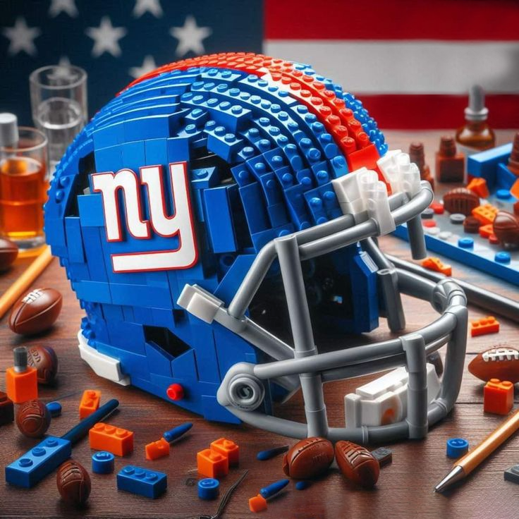 NFL Teams Helmets Armed With LEGO-Like Blocks DDT NTL