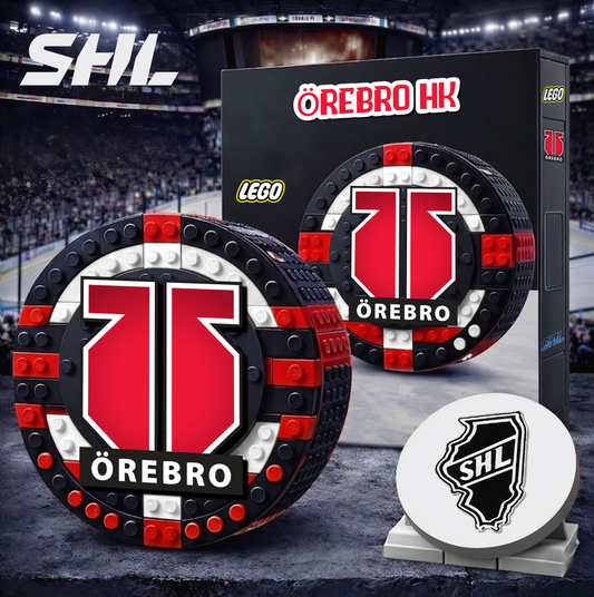 ORE x SHL Hockey 3D Puck Building Block Set Limited Editions NDT VHM 130426