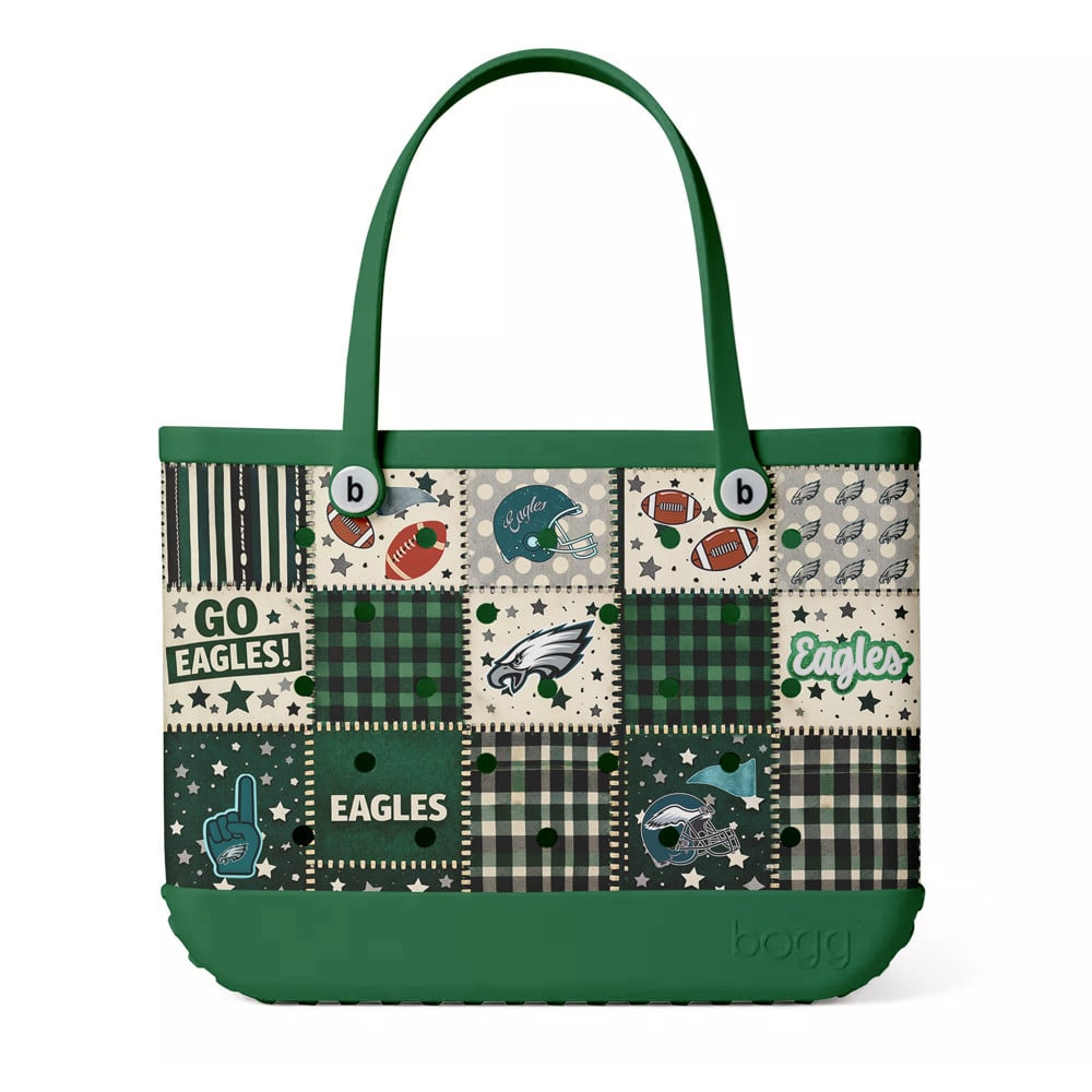 PE Premium NFL Patchwork Design Beach Tote Bag DDT CTND