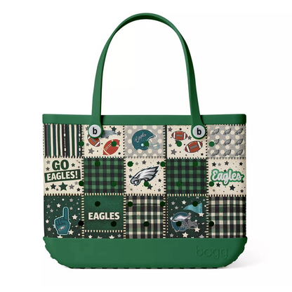 PE Premium NFL Patchwork Design Beach Tote Bag DDT CTND