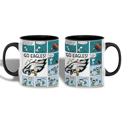 PE Premium NFL Peanuts Comic Mug DDT  CTND