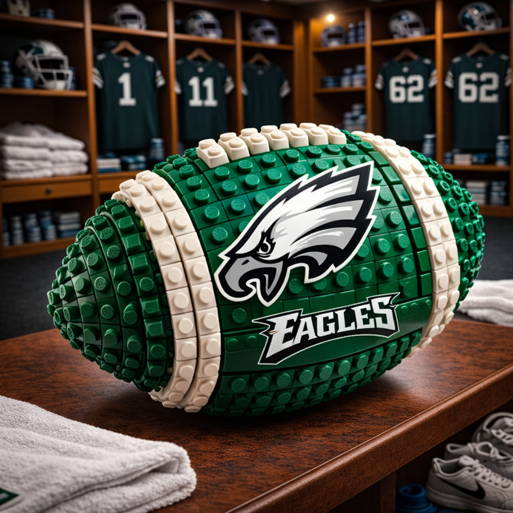 NFL Team Building Block Football Set DDT 190326 CTND
