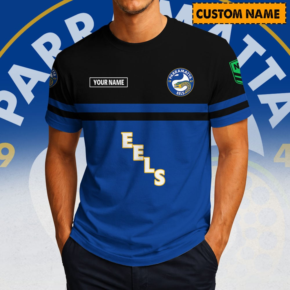 PE x NRL Casual T Shirt Custom Name Gift For Fan DDT 190326 NTL