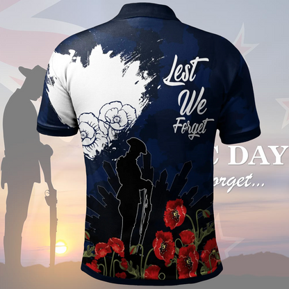 PEN x Anzac Day Polo Shirt DATND TANTD
