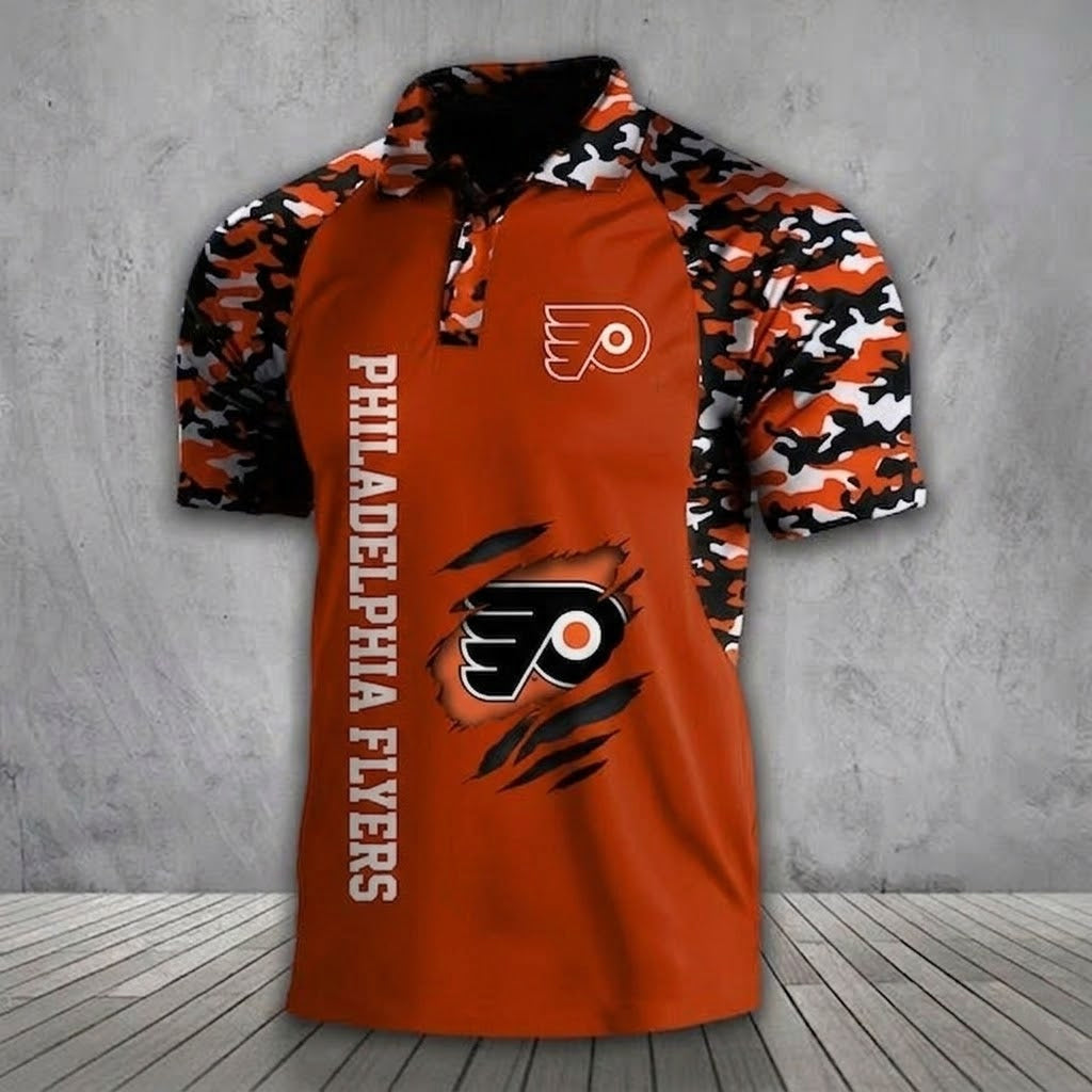 PF x NHL Premium Camouflage Polo DDT TTTZ