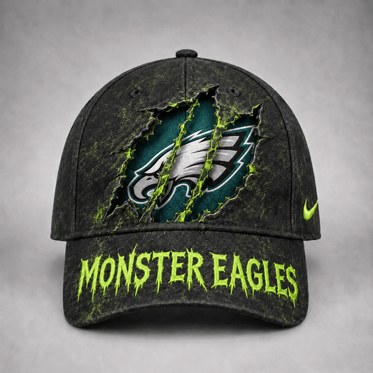PHI Premium NFL Monster Edition Football Fan Cap 1306