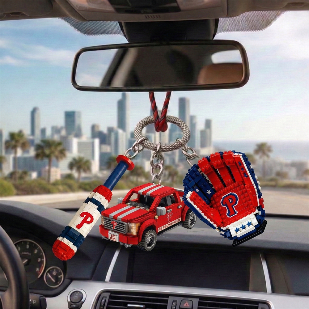 PHI x MLB Lego Car Charm Trio NAK TTT