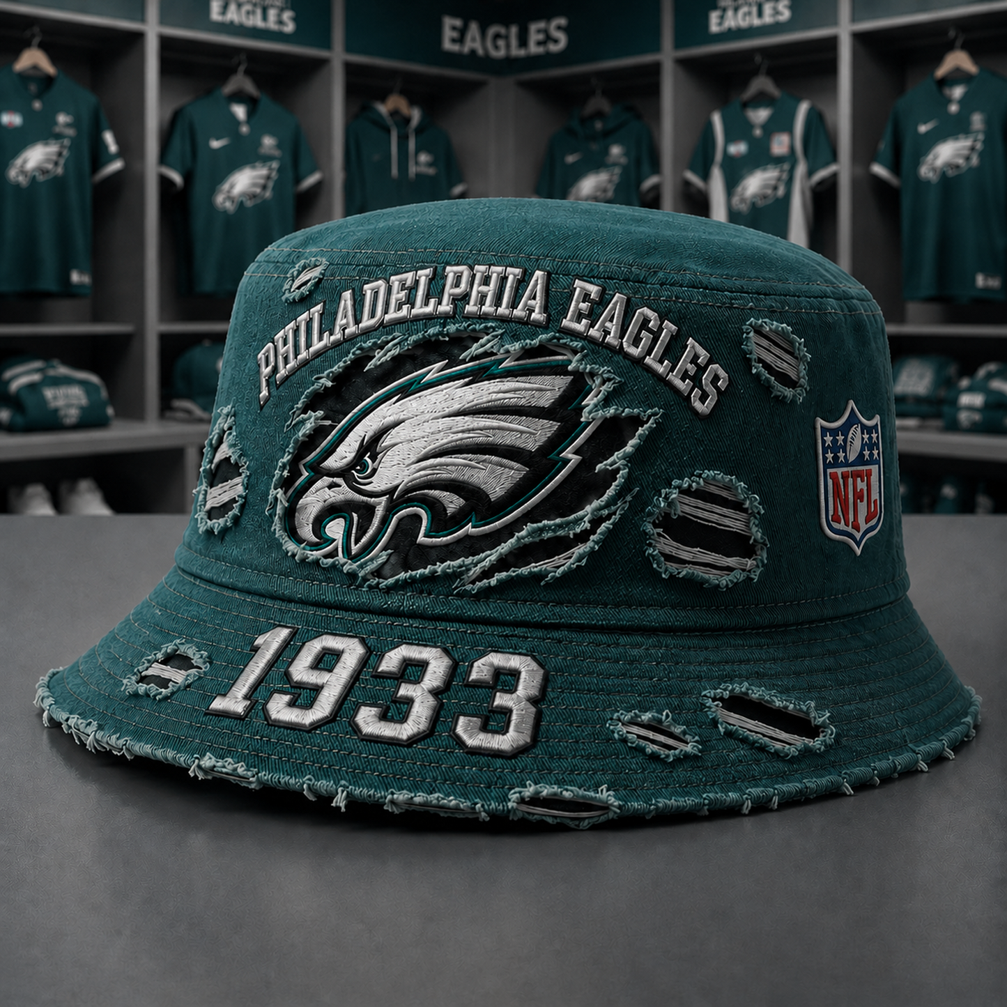 PHI x NFL Premium Buket Hat 2906