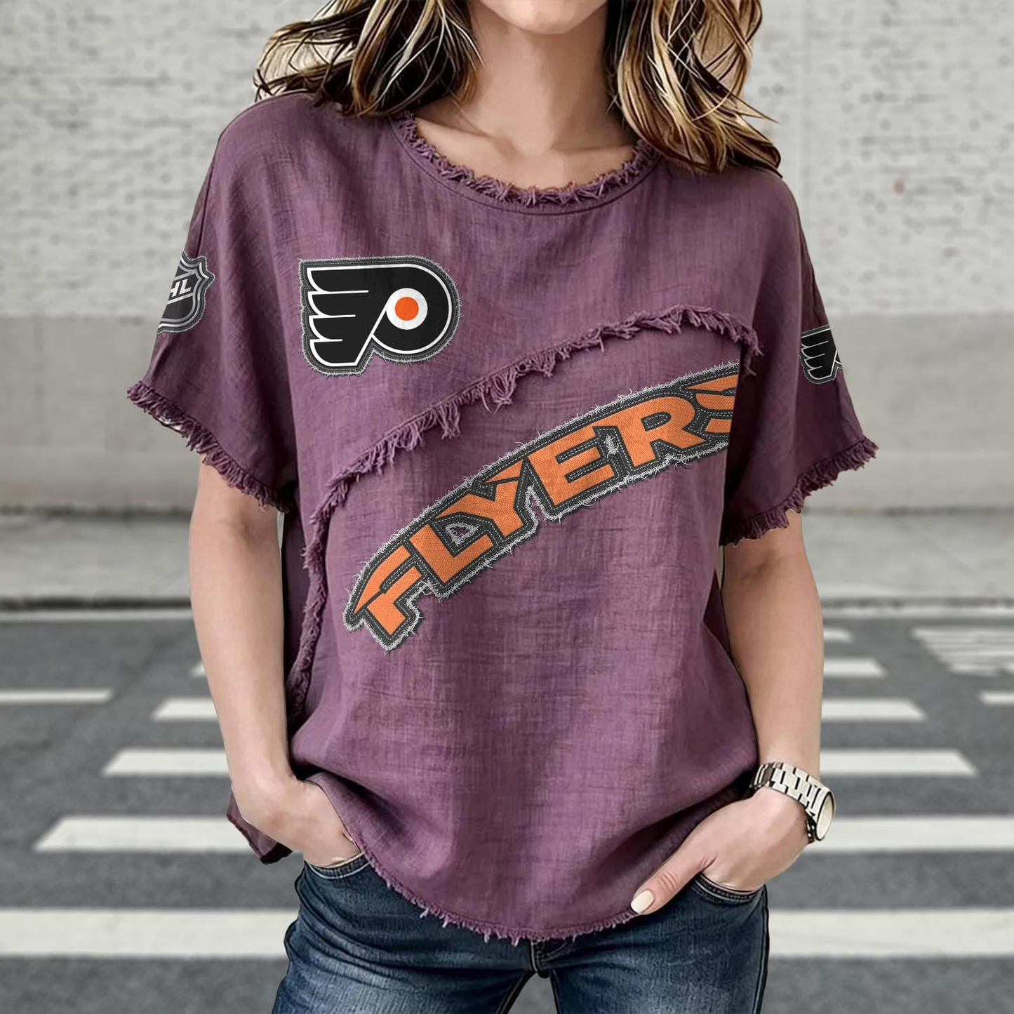 PHI x NHL Women’s Vintage O-Neck 2905 DatND DVT