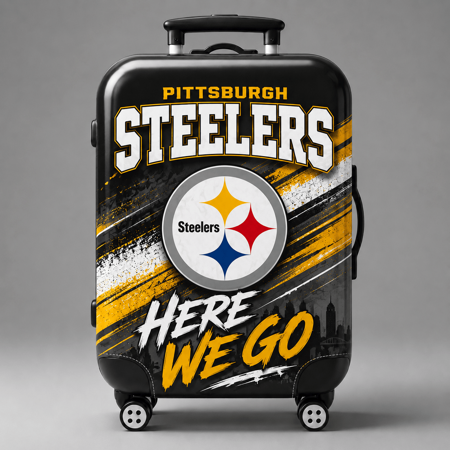 PIT Premium NFL Game Day Football Fan Luggage Cover 1706