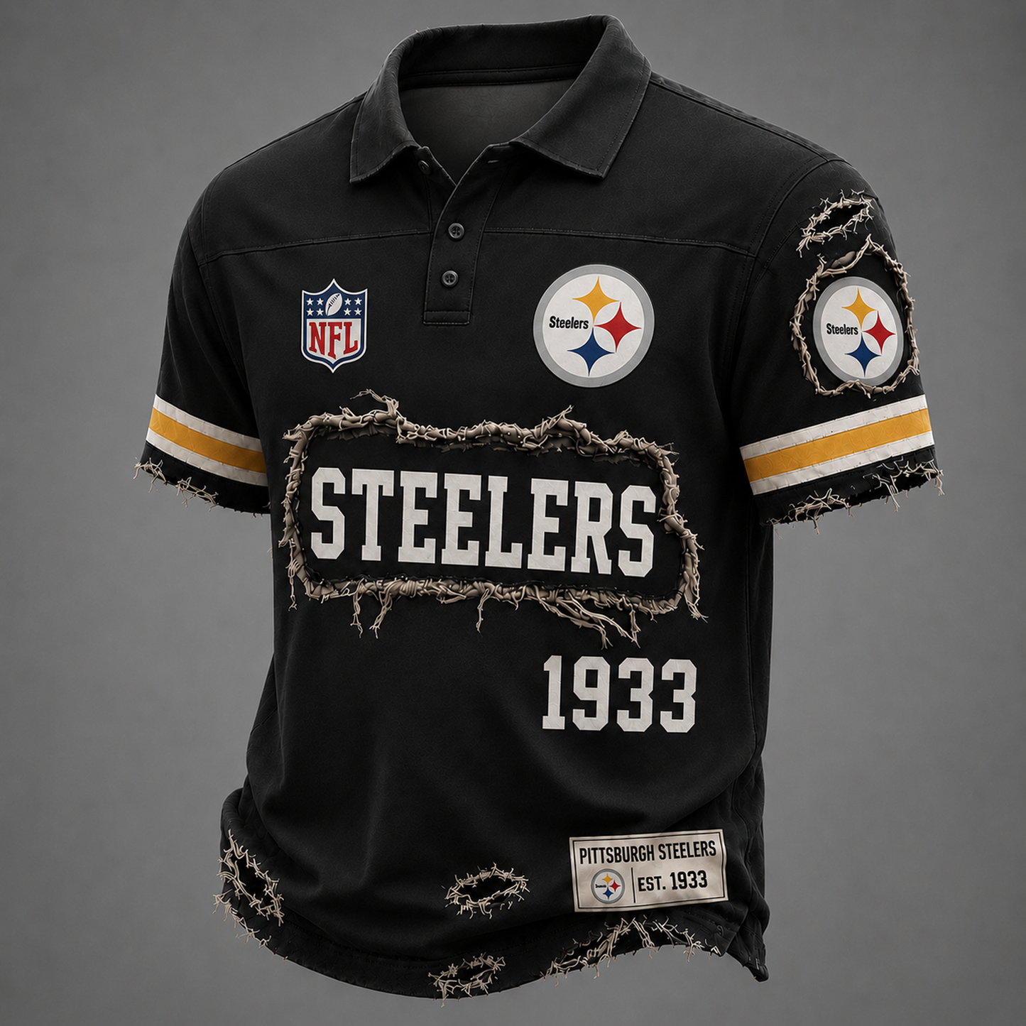 PIT x NFL Luxury Classic Polo shirt 0506 DatND DVT