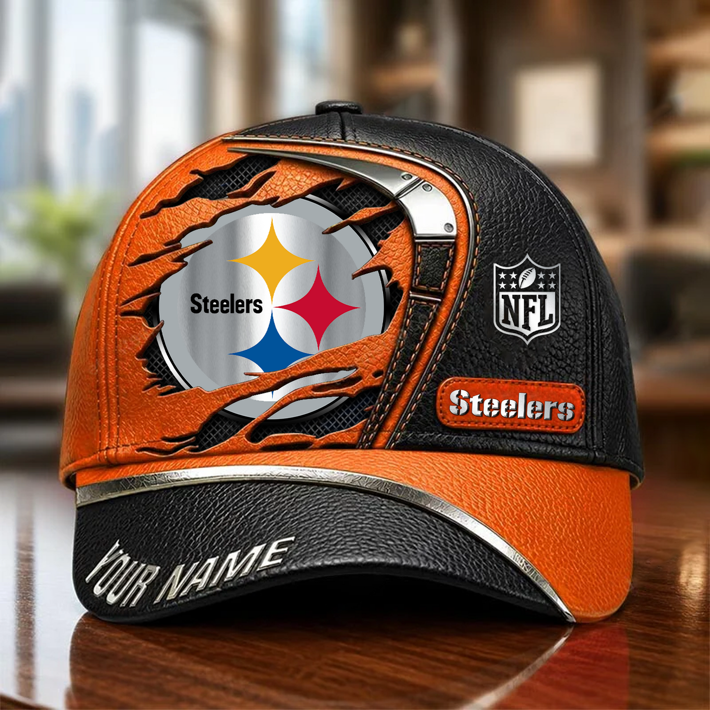 PIT x NFL Premium Multicolor 3D Cap 200626