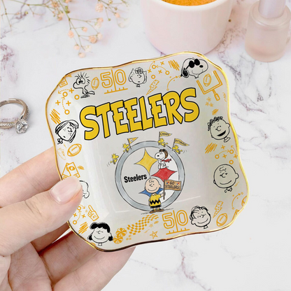 PIT x NFL Premium NFL Snoopy Jewelry Dish 0406 DatND DVT
