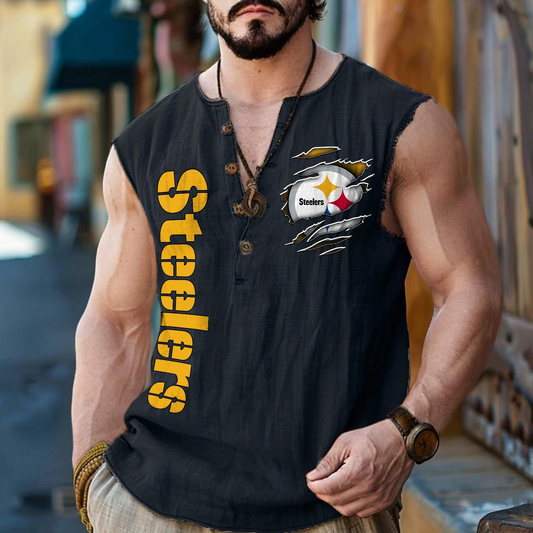 PIT x NFL Tank Tops 2805 DatND DVT