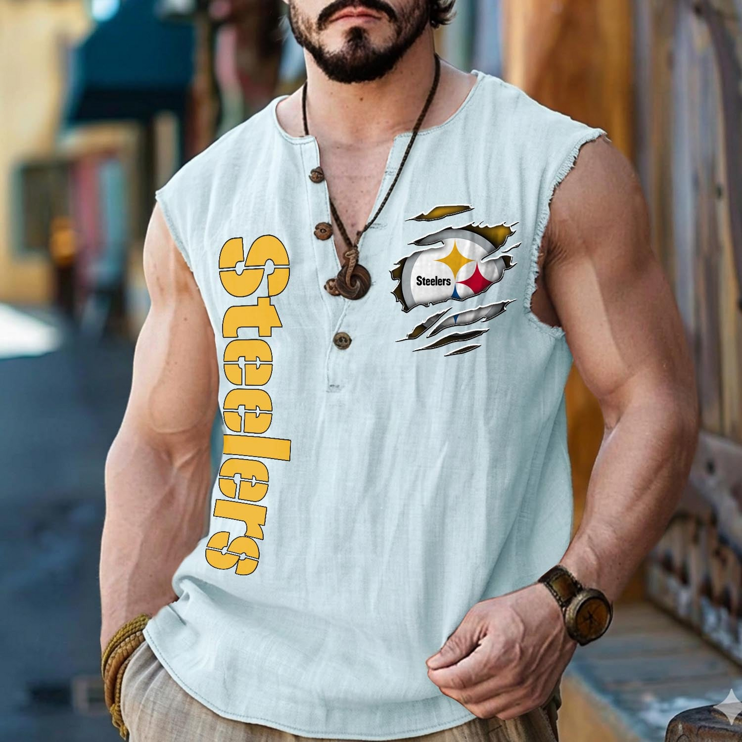 PIT x NFL Tank Tops 2805 DatND DVT