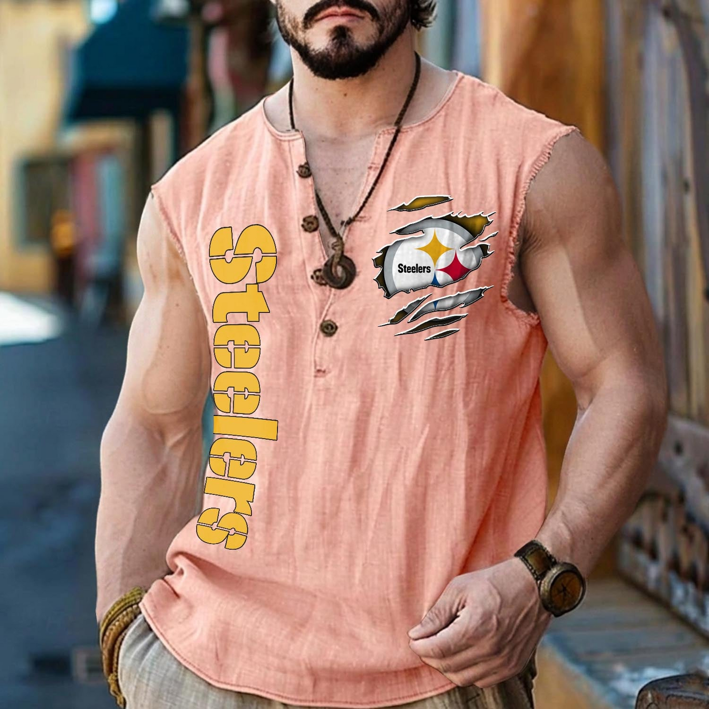 PIT x NFL Tank Tops 2805 DatND DVT