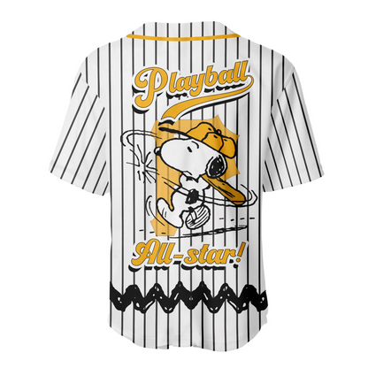 PP 1 x Premium MLB Snoopy Playball Jersey DDT NTL