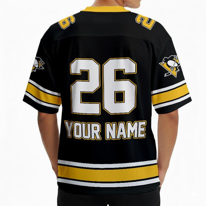 PP x Hockey Ice Short Sleeves Jersey Shirt Custom Any Number Gift DDT TTTZ