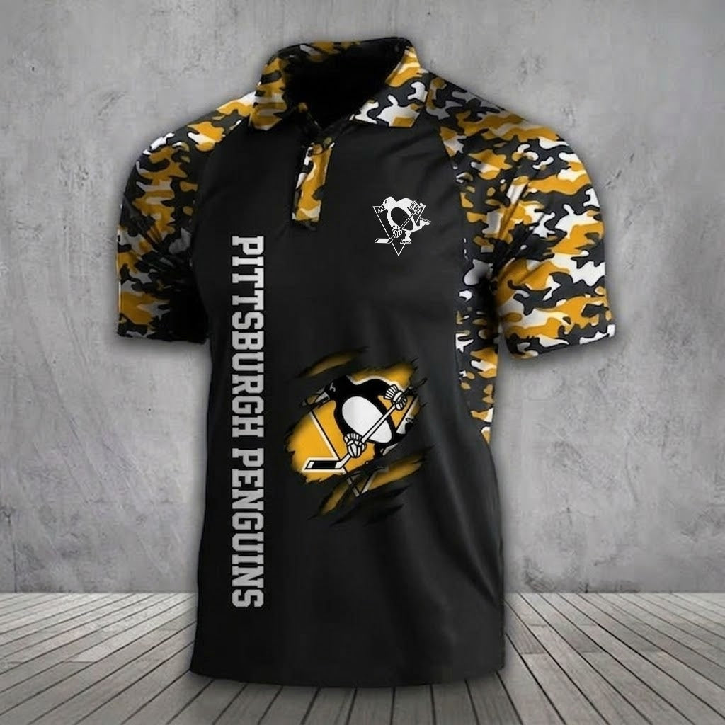 PP x NHL Premium Camouflage Polo DDT TTTZ