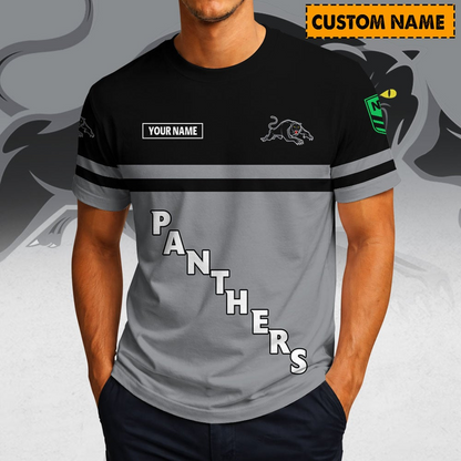 PP x NRL Casual T Shirt Custom Name Gift For Fan DDT 190326 NTL