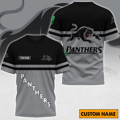 PP x NRL Casual T Shirt Custom Name Gift For Fan DDT 190326 NTL
