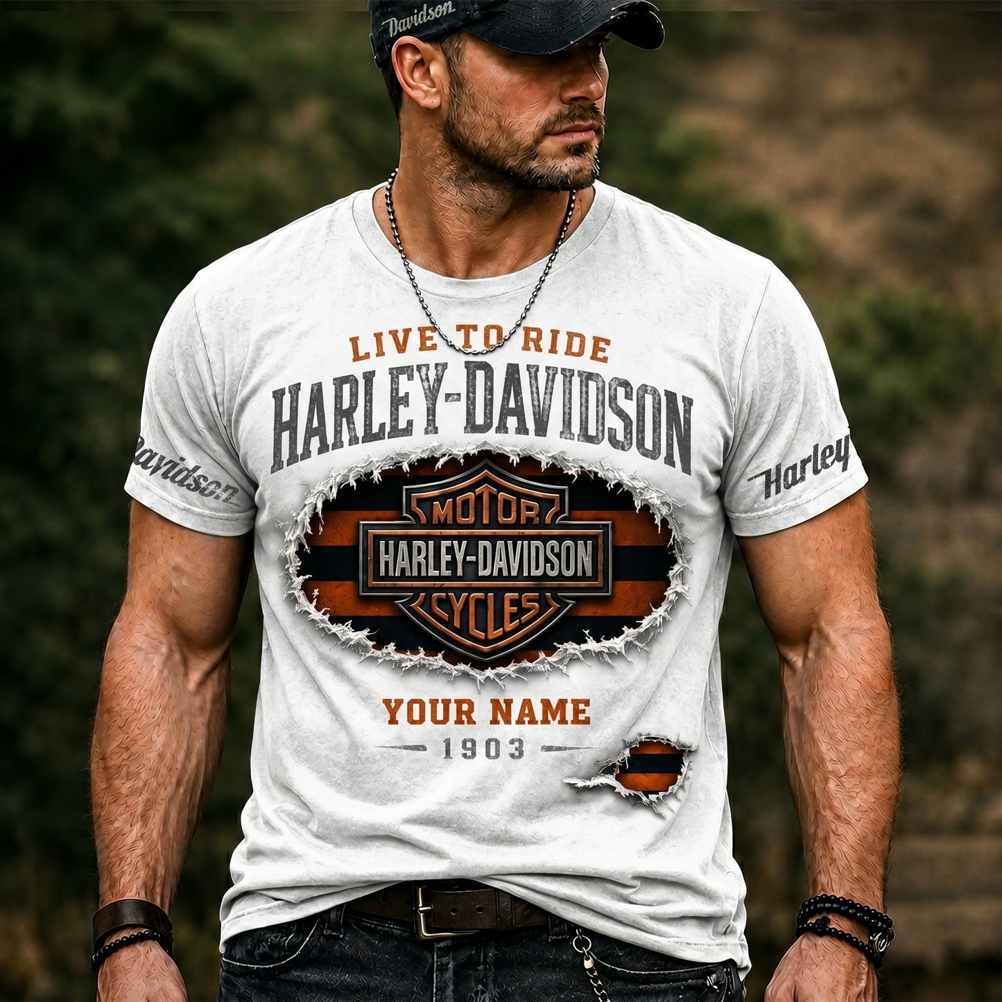 PREMIER LUXURY  X HALEY  STREETWEAR WASH DENIM SHIRT LIMITED EDITION NDT VHM 080626