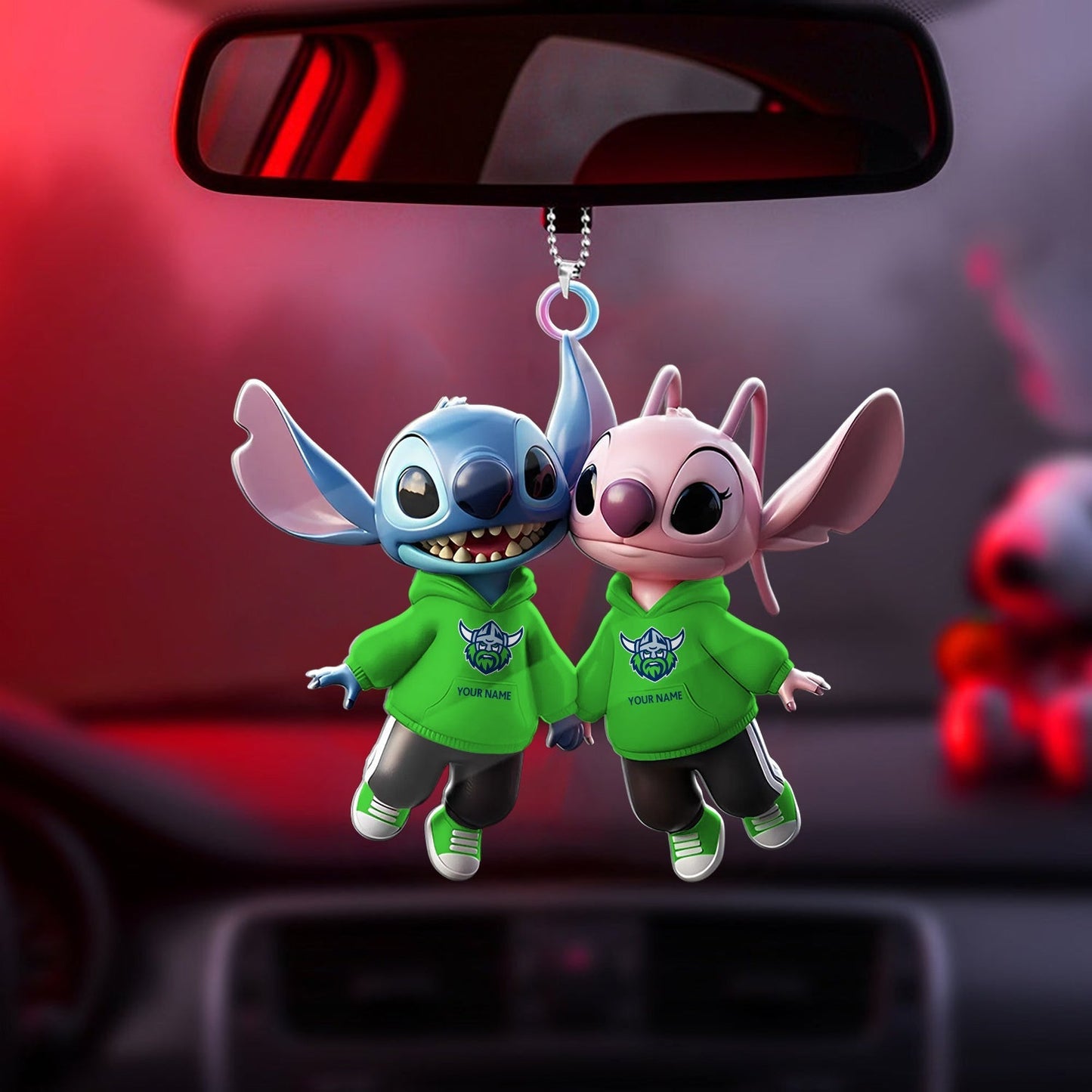 PREMIUM CR X Stitch Car Ornament NDT NHM