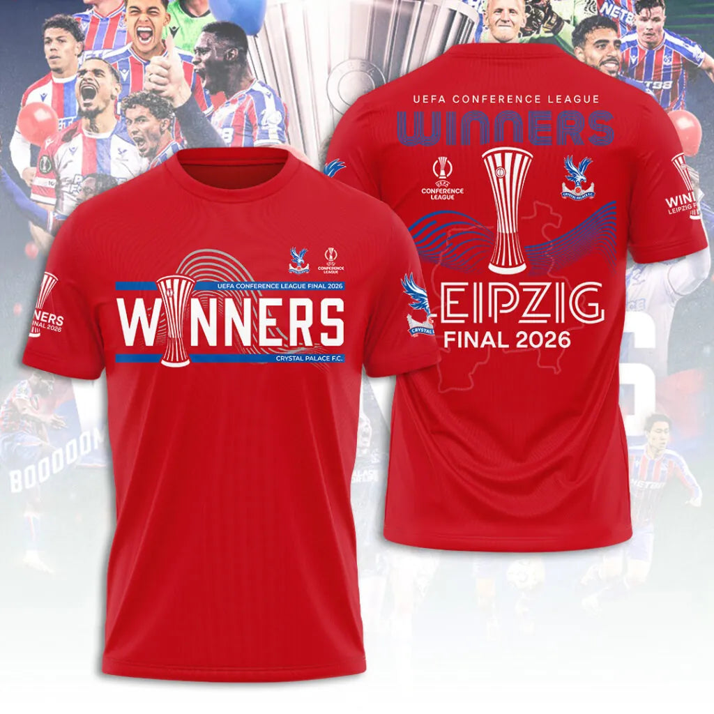PREMIUM CRY X THANK FOR MEMORIES  UEFA Conference League Winners Shirt  V10 NDT LVH 280526