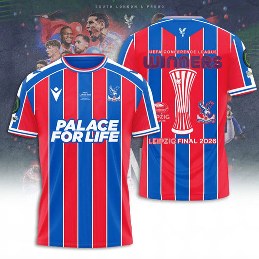 PREMIUM CRY X THANK FOR MEMORIES  UEFA Conference League Winners Shirt  V14 NDT LVH 280526