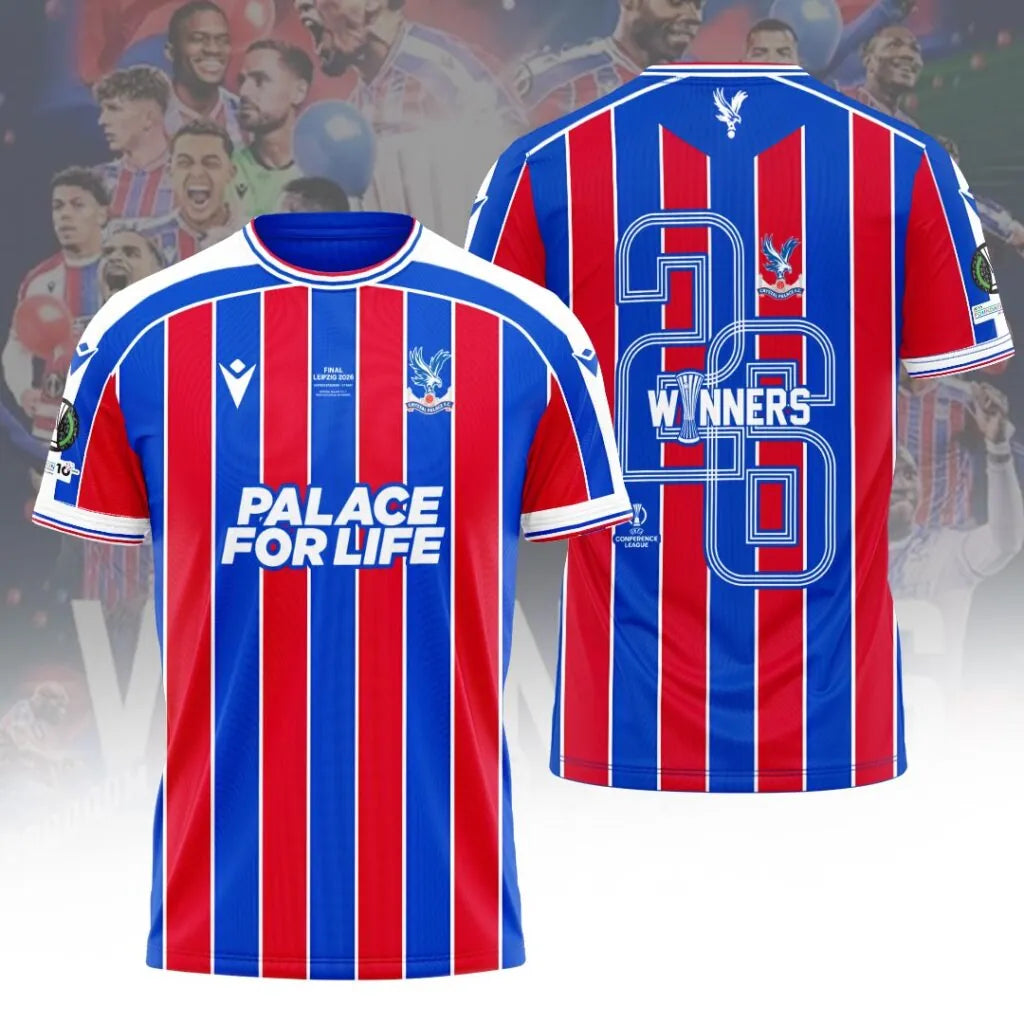 PREMIUM CRY X THANK FOR MEMORIES  UEFA Conference League Winners Shirt  V16 NDT LVH 280526