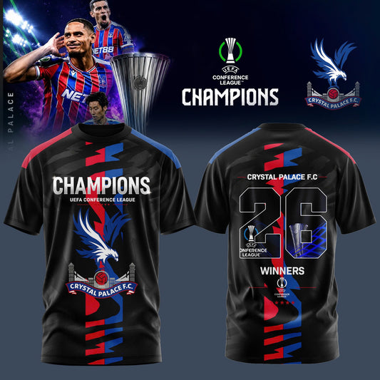PREMIUM CRY X THANK FOR MEMORIES  UEFA Conference League Winners Shirt  V18 NDT LVH 280526