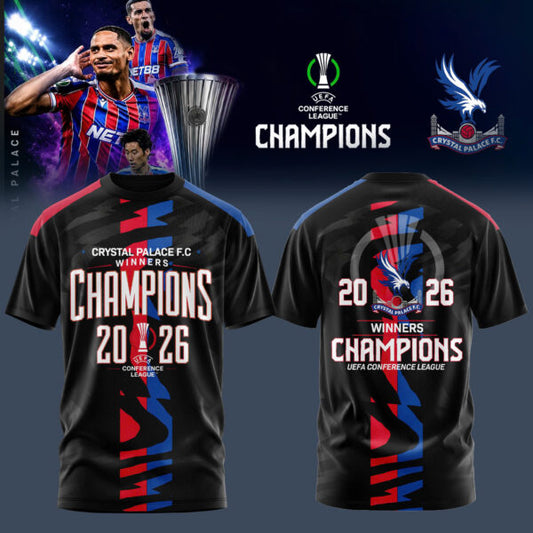 PREMIUM CRY X THANK FOR MEMORIES  UEFA Conference League Winners Shirt  V25 NDT LVH 280526