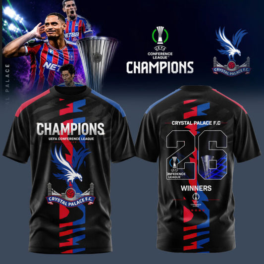 PREMIUM CRY X THANK FOR MEMORIES  UEFA Conference League Winners Shirt  V27 NDT LVH 280526