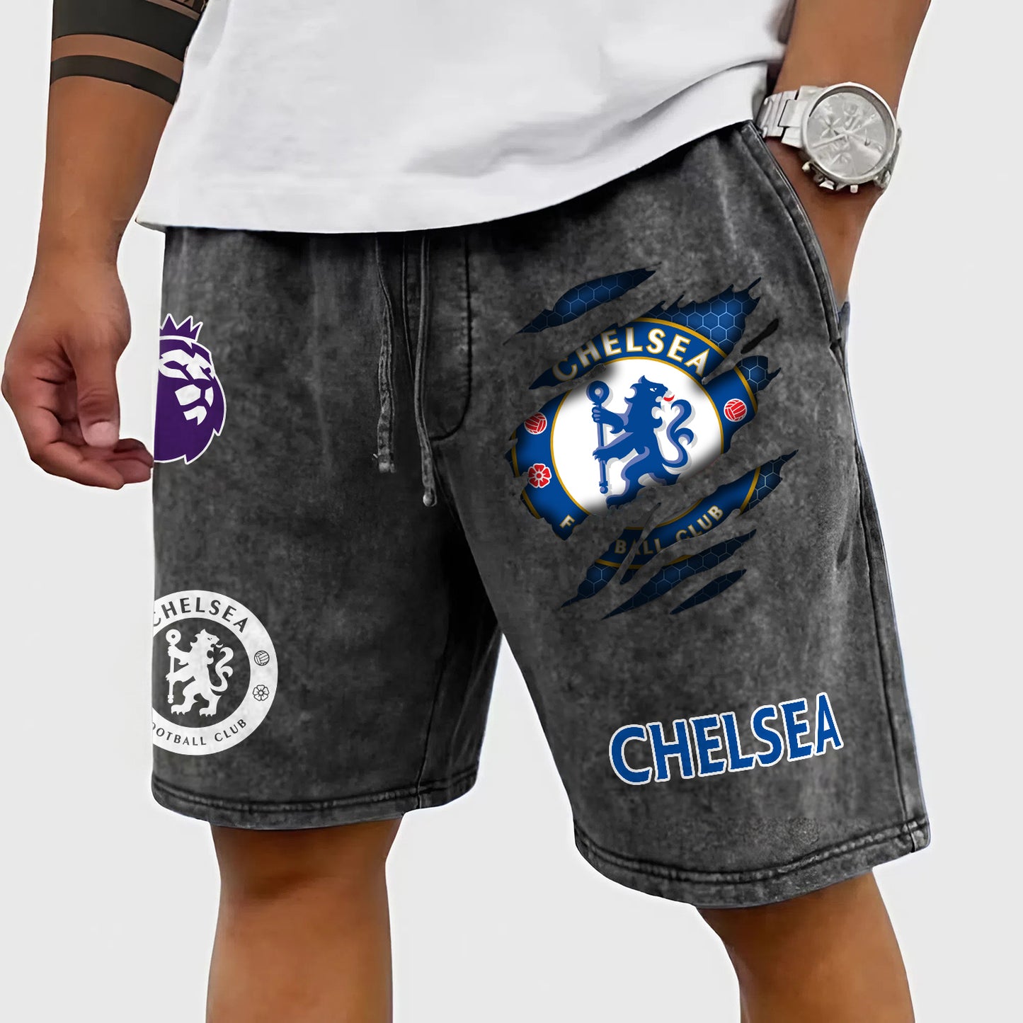 PREMIUM EPL X CHE WASH SHORTS FOR SUMMER HOLIDAY NDT NHM 070426