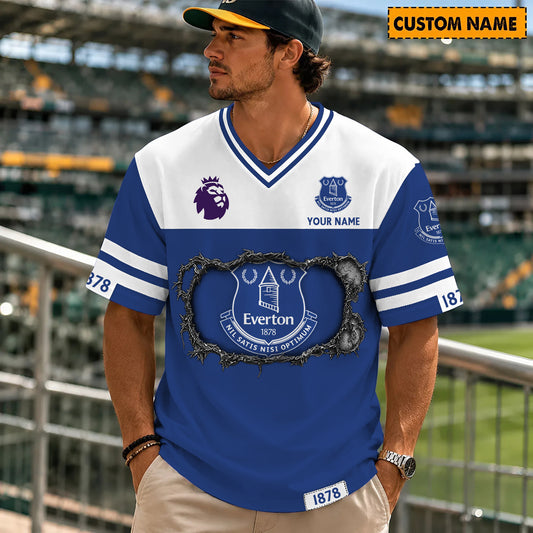 PREMIUM EPL X EVE Streetwear V-neck Shirt Custom Gifts For Fan NDT NHM 280526