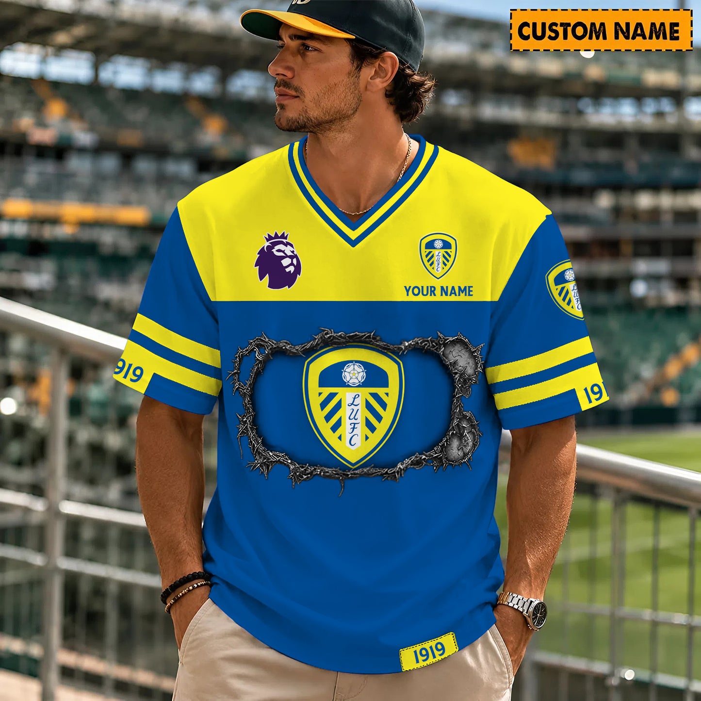 PREMIUM EPL X LEE Streetwear V-neck Shirt Custom Gifts For Fan NDT NHM 280526