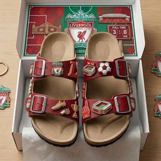 PREMIUM EPL X LIV Birken-Inspired Double-Strap Sandals For Summer Holiday V3 NDT NHM 190526