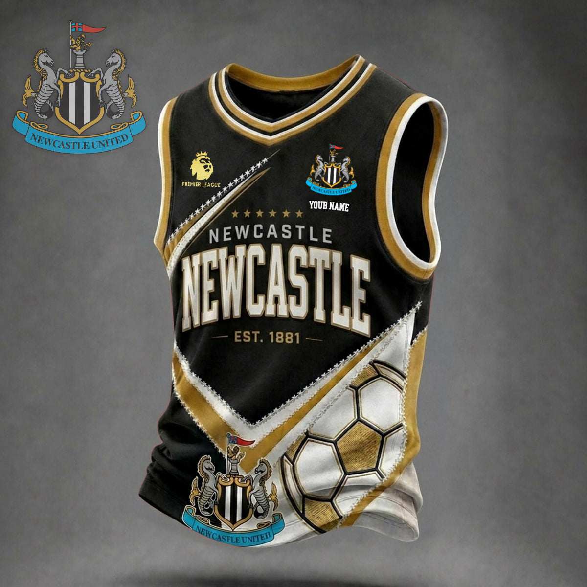 PREMIUM LUXURY EPL X NEW Game Day V-Neck Tank Top Custome Shirt NDT NHM 050626