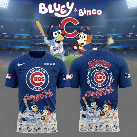 PREMIUM MLB X CC Bluey & Bingo Comic Shirt NDT NHM 260526