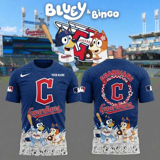 PREMIUM MLB X CG Bluey & Bingo Comic Shirt NDT NHM 260526
