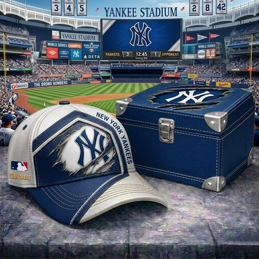 PREMIUM MLB X NYY CRACK CUSTOM NAME HAT NDT NHM 260526