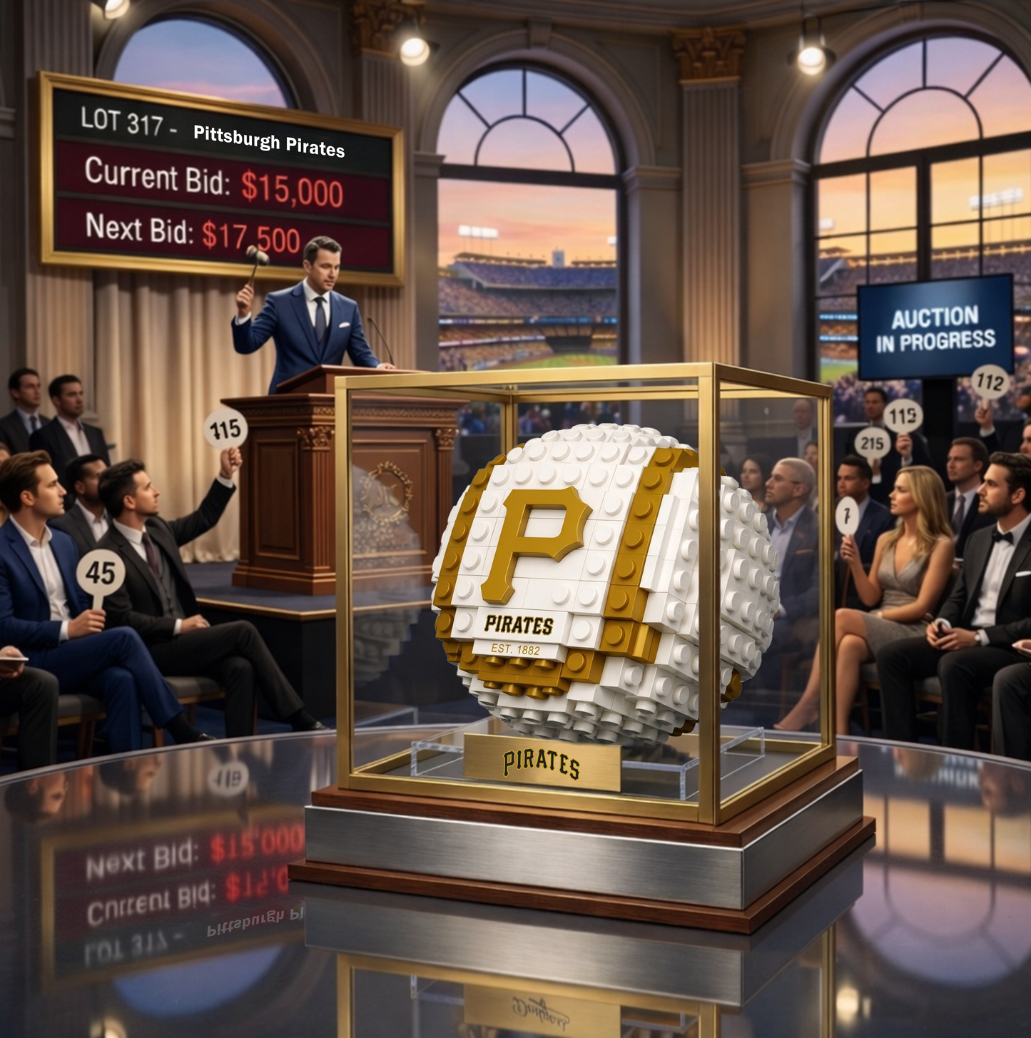 PREMIUM MLB X PP Anniversary 126th  Heritage Masterpiece Brick Collection NDT VHM 300326