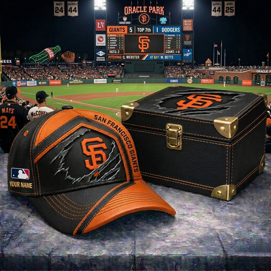 PREMIUM MLB X SFG CRACK CUSTOM NAME HAT NDT NHM 260526