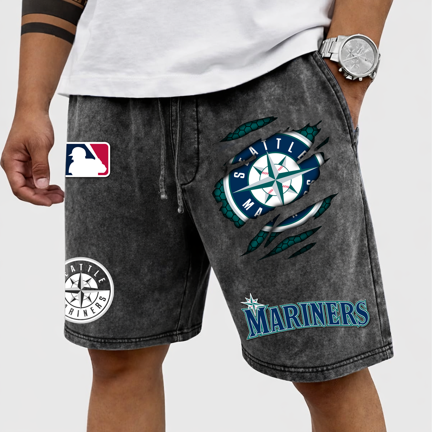 PREMIUM MLB X SM WASH SHORT FOR SUMMERS HOLIDAY NDT VHM 080426