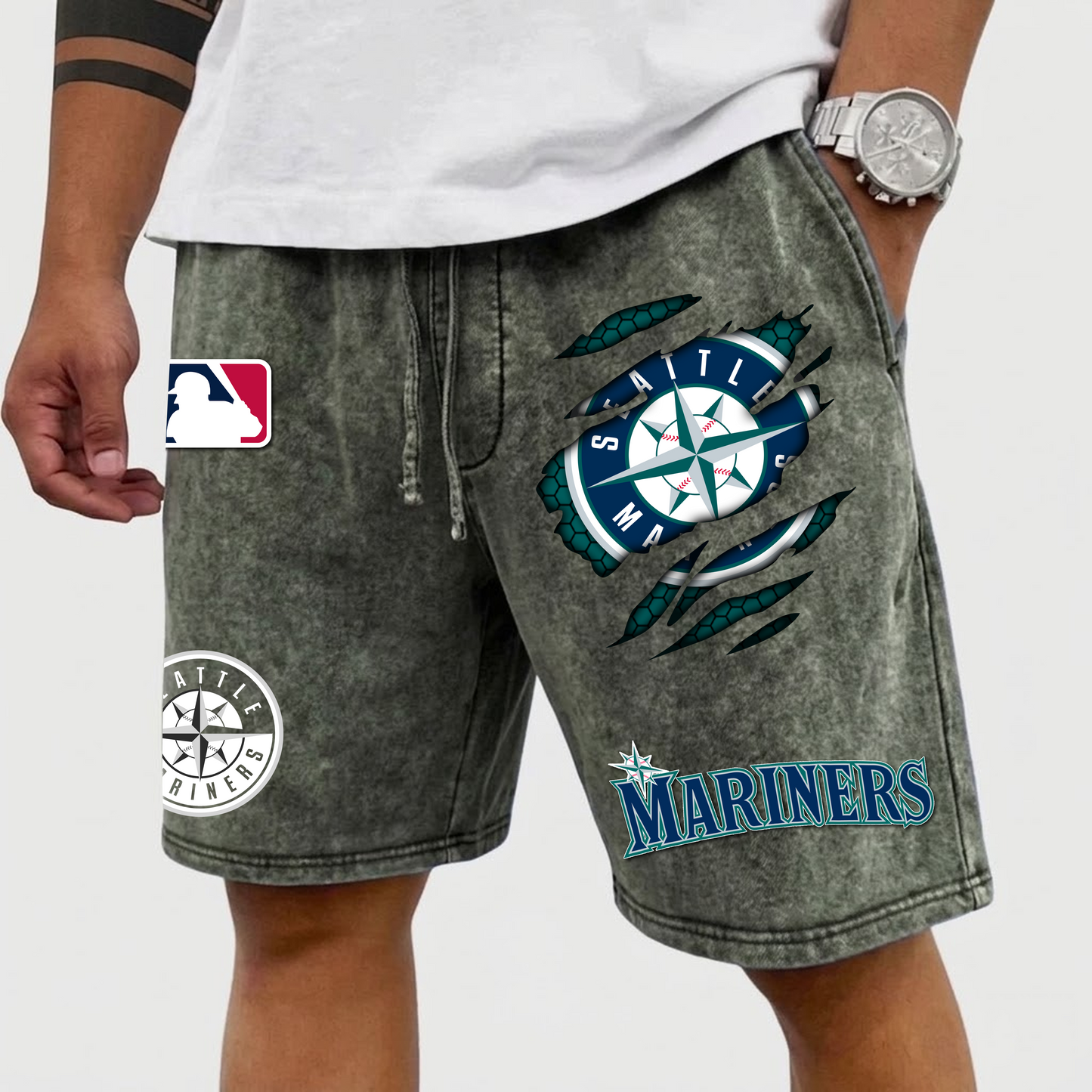 PREMIUM MLB X SM WASH SHORT FOR SUMMERS HOLIDAY NDT VHM 080426