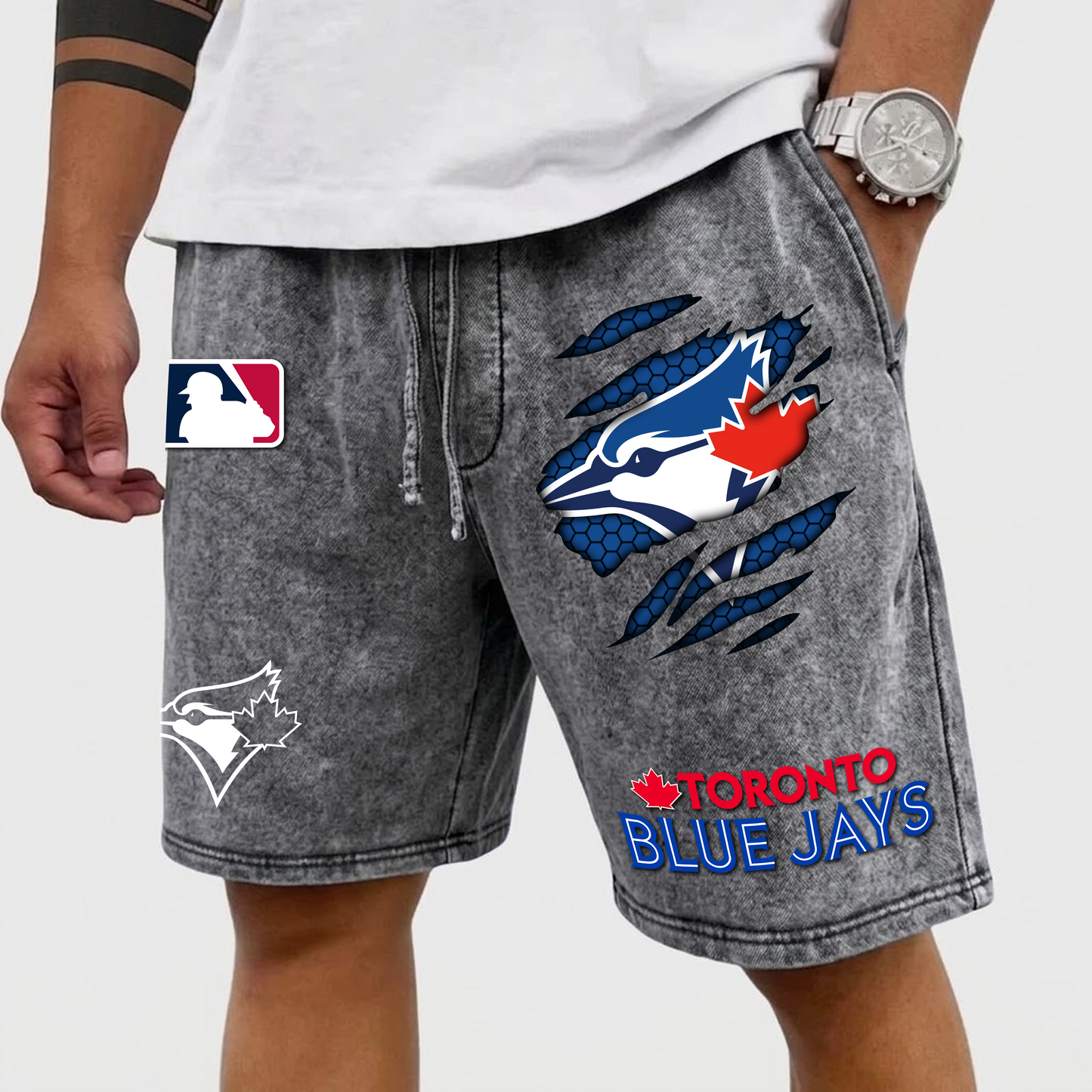 PREMIUM MLB X TBJ WASH SHORT FOR SUMMERS HOLIDAY NDT VHM 080426