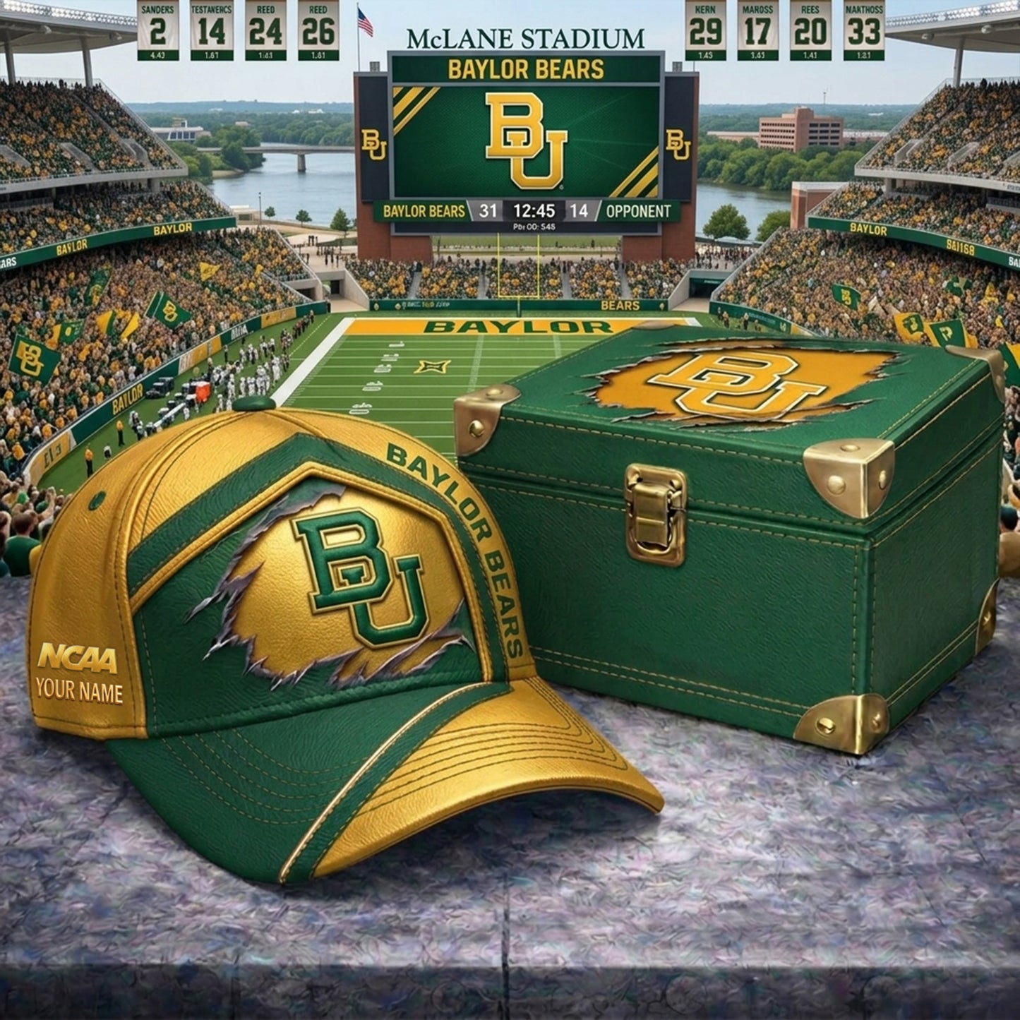 PREMIUM NCAA X BB CRACK CUSTOME HAT V3 NDT NHM 020626