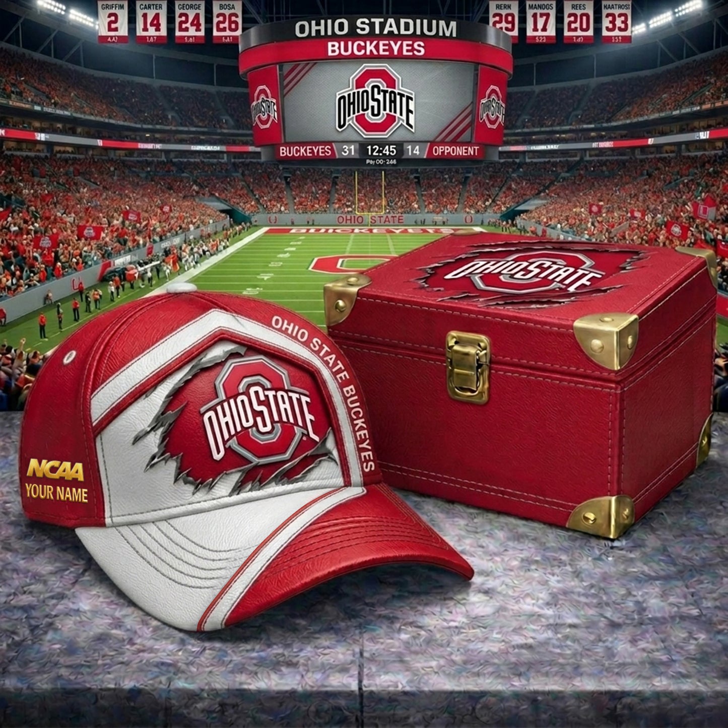 PREMIUM NCAA X OSB CRACK CUSTOME HAT V3 NDT NHM 020626