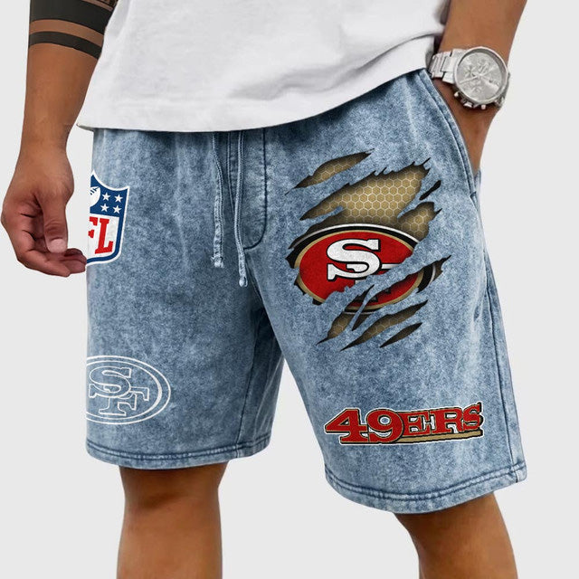 PREMIUM NFL X 49Ers Wash Shorts FOR SUMMER HOLIDAY NDT NTN 030426